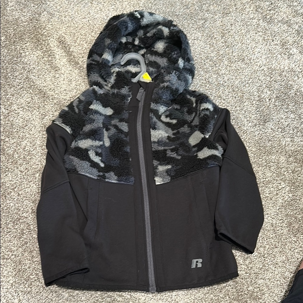 Kids Black and Gray Jacket